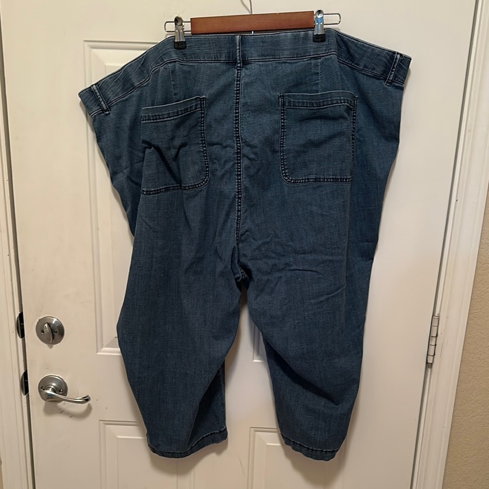 Lane Bryant Blue Ankle & Cropped Jeans - Picture 5 of 5